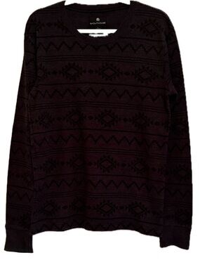 Men’s Shouthouse Black Sweater~Retail is $68